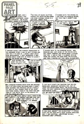 George Evans | Shock Suspense Stories 8 Page 5 | Panel Page Art