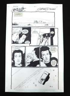 Preacher Original Comic Art Issue #10 Page 17 - Signed | Bodnars Auction