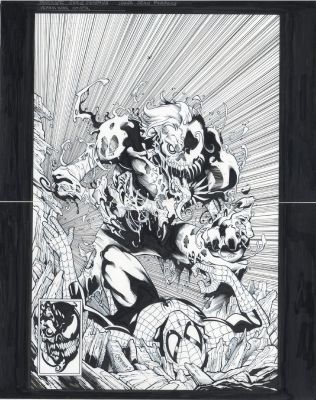 Sean Parsons | Venom War: Zombiotes Issue 01 Page Cover | ComiConArt