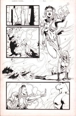 Clayton Henry, Mark Morales | Uncanny X-Men Annual #1 P.30 - Storm - 2006 | Anthony’s Comic Book Art