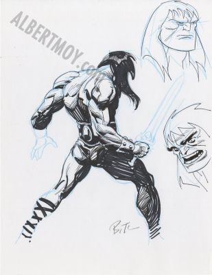 Bruce Timm | Conan Page 170 | Albert Moy