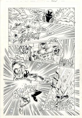 Paul Abrams John Strangeland | Prototype - 1995 Ultraverse / Malibu Issue 18 Page 20 | Catskill Comics