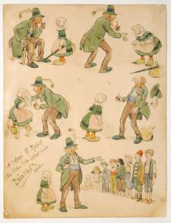 Pinchon | Â« Bécassine Â». Joseph Porphyre Pinchon Planche originale Ã  l’e | Tessier Sarrou