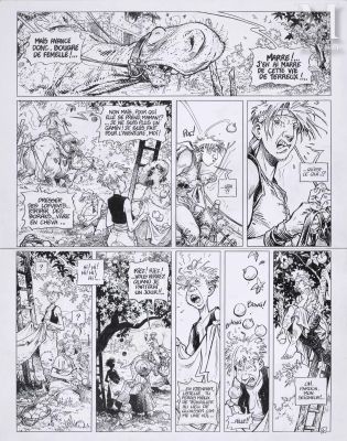 LIDWINE (Dominique Legeard, 1960-2025) - Lot 120 - La quête de l‘oiseau du temps, Tome 5, L‘Ami Javin.