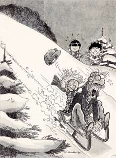 Laudec | Cédric, illustration Ã  l’encre de Chine et au fe… | Banque Dessinée