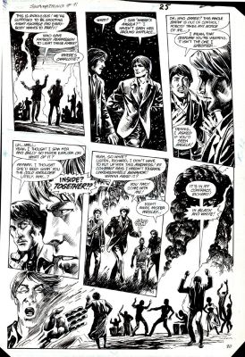 Alfredo Alcala, Steven Bissette | Swamp Thing #41 P 20 (Stunning Alcala Inks!) 1985 | Romitaman