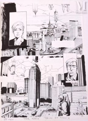 Cossu, Brice | Planche originale "Paradis Perdu - Psaume 2", pl.1 | Millon