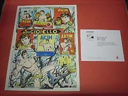 Pedrazza, Augusto - original plate "Akim" (1980) | Catawiki