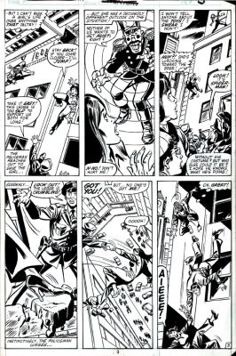 Frank Springer, Jim Mooney | Spectacular Spider-Man #53 P 3 (Spider-Man in 3 of 6 Panels Saving Girl And Policeman!) 1981 | Romitaman