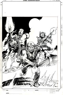 Joe Kubert Andy Kubert Adam Kubert | Awesome Sgt Rock & Easy Company Cover Drawn By All 3 Kubert Artists! | Romitaman