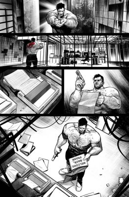Julius Ohta | Punisher: Red Band Issue 04 Page 14 | ComiConArt