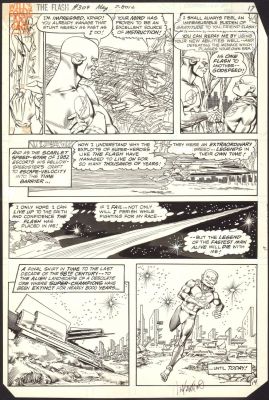 Carmine Infantino Dennis Jensen | Flash 309 Pg 14 (Dc, 1982) | Will’s Comic Art Page