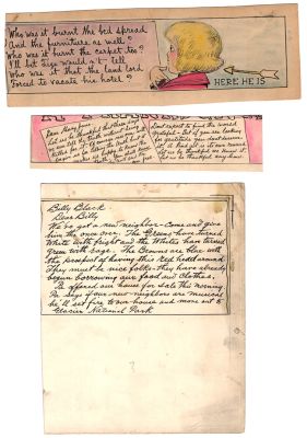 Richard F. Outcault | Buster Brown Sunday Comic Strip (3 Separate Header Section Originals All with Buster Brown Drawn!) 1910S | Romitaman