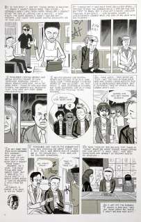 Daniel Clowes | Blue Italian Shit | Todd Hignite Comic Art