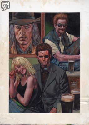 Glenn Fabry | Preacher - Painting - Unpublished | Panel Page Art