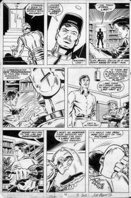 John Romita Jr. | Romita Jr, John - Ironman #115 Pg 15, First Jr Jr Issue, Iron Man & Tony Stark Lmd 1978 @ Oax 2026 | Cool Lines Art