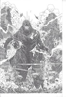 James Stokoe - Godzilla #4 (Kai-Sei Era) Variant Cover