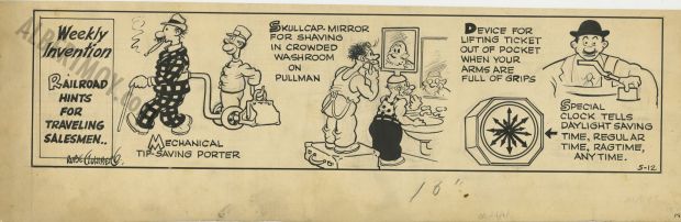 Rube Goldberg | Weekly Inventions Issue 5-12-1940 | Albert Moy