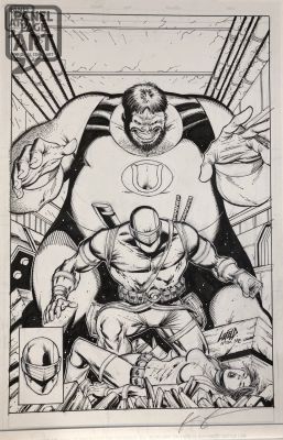 Rob Liefeld | Snake Eyes: Deadgame 2 Cover - Variant | Panel Page Art