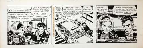 Robbins, Frank - Original strip - Johnny Hazard (1972) | Catawiki