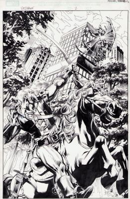 Karl Moline | Ratsbane #? Pg.2 - Interior Page - Karl Moline | Anthony’s Comic Book Art