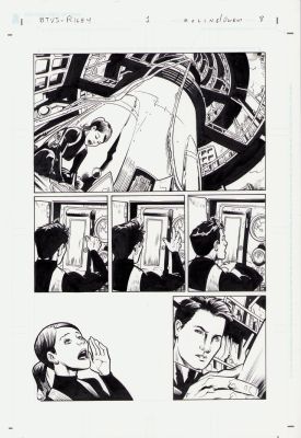 Karl Moline | Buffy the Vampire Slayer: Riley #1 Pg.8 - Interior Page - 2010 | Anthony’s Comic Book Art