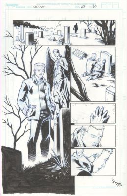 Jason Howard | Astounding Wolfman Issue 25 Page 20 | Splash Page