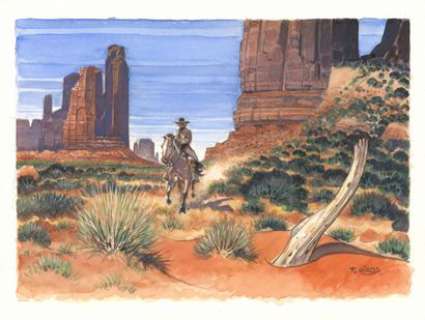 Thierry GIROD (né en... - Lot 459 - Durango Encres de couleur sur papier pour utilisé...