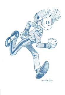 Sanjulian - Original drawing - Spirou | Catawiki