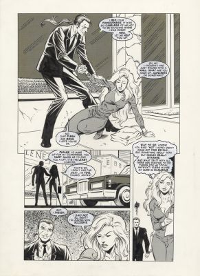 Paul Abrams David Mowry | (1996) Hellina : Hell’s Angel Issue 1 Page 7 | Catskill Comics