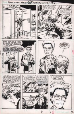 John Buscema, Tony Dezuniga | Spider-Man ’Verbal Abuse’ #1 P.12 - ’Nobody Wins’ Story - 1987 | Anthony’s Comic Book Art