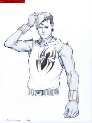 Jerome Opena | Sketches Issue Spider-Man | Kwan Chang