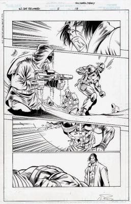 Andrew Pepoy, Javier Salteres | Gi Joe Reloaded #5 P 18 (Snake Eyes!) | Romitaman