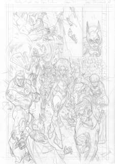 Domenech Sergi - Batgirl and The Teen Titan | Corner4art Auctions