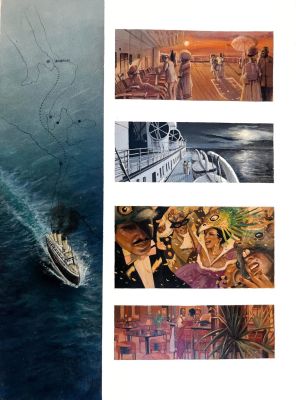 Civiello Emmanuel | Planche originale 50 de Kundan Tome 1 | Galerie Napoléon