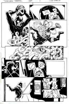 Scott Koblish | Despicable Deadpool #288 P 7 (Nonstop Battle!) 2017 | Romitaman