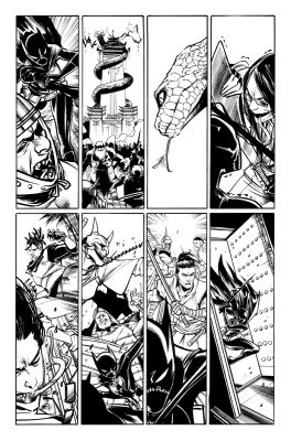 Juan Castro | Batgirl Issue 19 Page 01 | ComiConArt