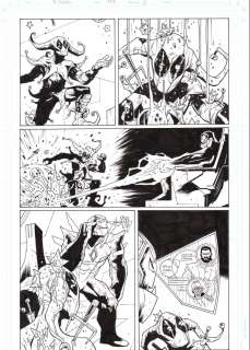 Paul Davidson – X-Force – 42p8 – Deadpool | Berserker Art