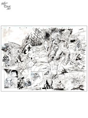 Lan Medina | Star Wars: Bounty Hunters #35 Issue 35 Page 14 - 15 | Next Comic Art