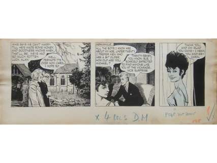 David Wright. Carol Day Original Daily | Weiss Auctions