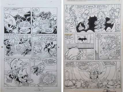 Lot 375 - Harvey Mercadoocasio. Sonic The Hedgehog