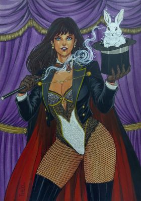 Zatanna Original Art, 11" X 17" | Raremarq (Buy It Now)