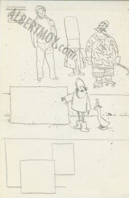 Alex Toth | Sketches Page 302 | Albert Moy