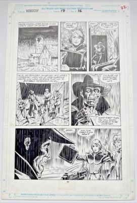Lee Sullivan Original Art - Robocop Issue 17, Page 16 - Marvel Comic Books | eBay Europe (Buy It Now)