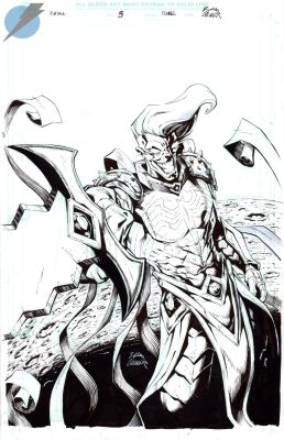 Ryan Stegman | Knull Issue 5 Page Cover | Felix Comic Art