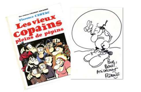Cestac, Florence | Les vieux copains pleins de pépins Album enrichi d’une... | Cornette de St Cyr