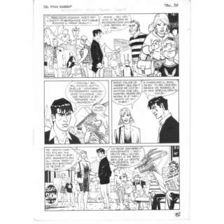 Luigi Piccatto – Dylan Dog – Pink Rabbit Tav.38 | Marco Lucchetti Art Gallery