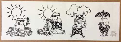 Pontiac, Peter - Original drawing - De Weermuis - [1990s] | Catawiki