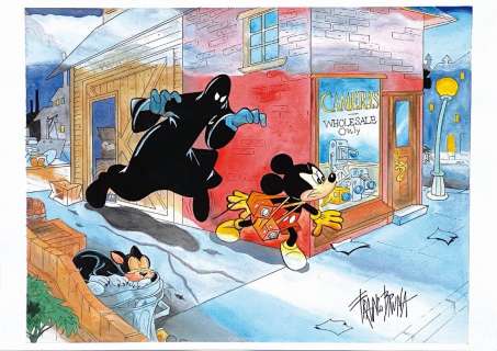 FRANCO BRUNA - Topolino e Macchia Nera | Little Nemo