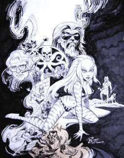 Bruce Timm - TIGRA ORIGIN